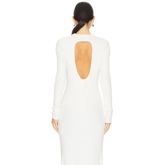 LAMARQUE Lindsay Dress in White - Picture 12 of 12